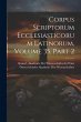 Corpus Scriptorum Ecclesiasticorum... - Bild 1