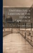 Hmysrsh Rpf. a Lexicon of the Hebrew... - Bild 1