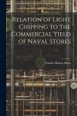 Relation of Light Chipping to the Commercial Yield of Naval Stores