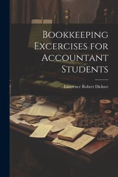 Cover Bookkeeping Excercises for Accountant Students