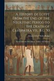 A History of Egypt From the End of the Neolithic Period to the Death of Cleopatra Vii., B.C. 30: Egypt Under the Priest-Kings, Tanites, and Nubians