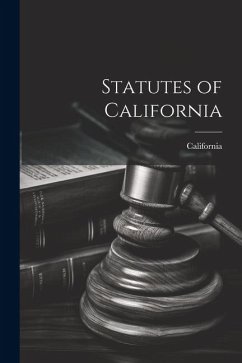 Statutes of California - California