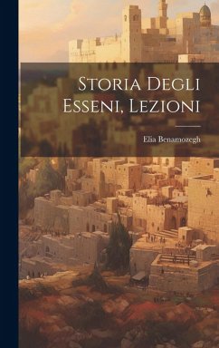 Cover Storia degli esseni, lezioni