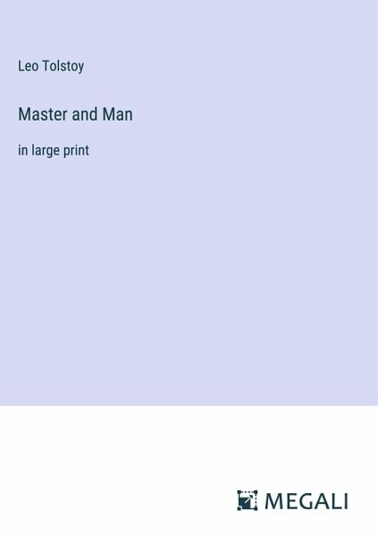 Master and Man Master and Man