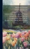 Proeve Eener Hollandsche Spraakkunst, Ten Gebruike Der Algemeene Armenschool in De Gemeente Van De H. Rosa Op Curaçao. Stukje 1