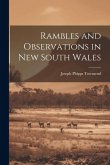 Rambles and Observations in New South Wales