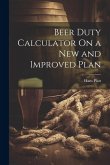 Beer Duty Calculator On a New and Improved Plan