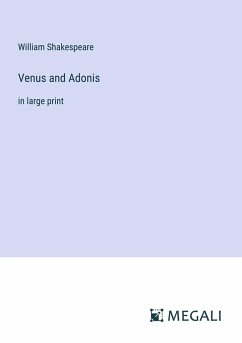 Venus and Adonis - Shakespeare, William