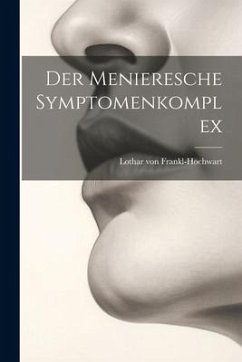 Cover Der Menieresche Symptomenkomplex