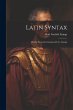 Latin Syntax: Chiefly From the German... - Bild 1