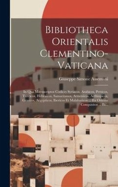 Bibliotheca Orientalis Clementino-vaticana - Assemani, Giuseppe Simone