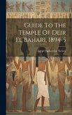 Guide To The Temple Of Deir El Bahari, 1894-5