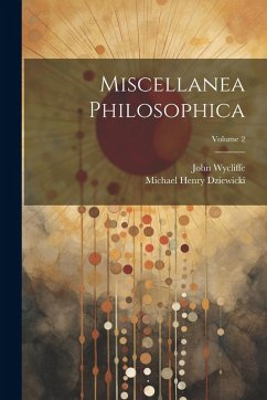 Cover Miscellanea Philosophica; Volume 2