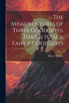 The Misadventures of Three Good Boys, That is to Say, Fairly Good Boys - Shute, Henry A.