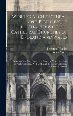 Winkle's Architectural and Picturesque Illustrations of the Cathedral Churches of England and Wales: Salisbury Cathedral. Canterbury Cathedral. York C - Moule, Thomas; Winkles, Benjamin