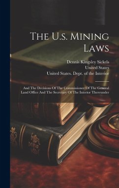 Cover The U.s. Mining Laws