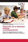 Desarrollo de la habilidad ordenar cronológicamente