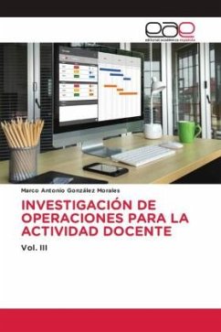 INVESTIGACIÓN DE OPERACIONES PARA LA ACTIVIDAD DOCENTE - González Morales, Marco Antonio