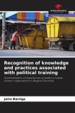 Recognition of knowledge and practices associated with political training