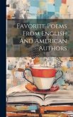 Favorite Poems From English And American Authors
