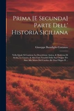 Cover Prima [E Secunda] Parte Dell' Historia Siciliana