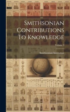 Cover Smithsonian Contributions To Knowledge; Volume 3