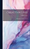 Great Pan Lives: Shakespeare's Sonnets, 20-126