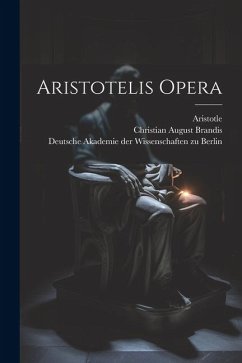 Aristotelis opera - Bekker, Immanuel