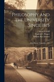 Philosophy and the University Since 1815: Oral History Transcript, 1967