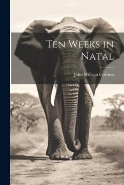 Ten Weeks in Natal - Colenso, John William