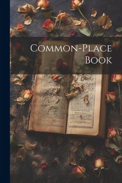 Common-Place Book - Anonymous