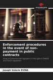 Enforcement procedures in the event of non-payment in public contracts