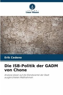 Die ISB-Politik der GADM von Chone - Cedeño, Erik