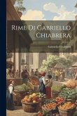 Rime di Gabriello Chiabrera