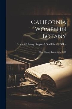 California Women in Botany