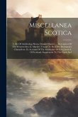 Miscellanea Scotica: I. Life Of Archbishop Sharp. Donald Munro's ... Description Of The Western Isles. Ii. Martin's Voyage To St. Kilda. Bu