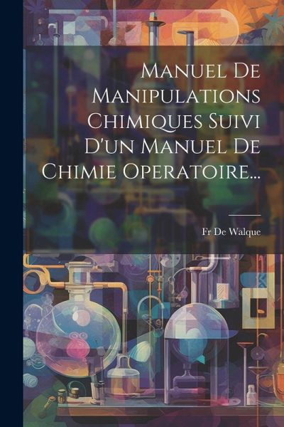 Manuel De Manipulations Chimiques Suivi D'un Manuel De Chimie Operatoire... Manuel De Manipulations Chimiques Suivi D'un Manuel De Chimie Operatoire...