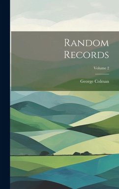 Random Records; Volume 2 - Colman, George