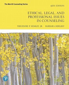 Ethical, Legal, and Professional Issues in Counseling - Remley, Theodore; Herlihy, Barbara