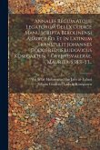 Annales Regum Atque Legatorum Dei Ex Codice Manu Scripta Berolinensi Arabice Ed. Et In Latinum Transtulit Johannes Godofredus Ludovicus Kosegarten. -