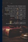 Tratado De Derecho Internacional Privado Ó Del Conflicto De Las Leyes De Diferentes Naciones En Materia De Derecho Privado, Volumes 1-2...