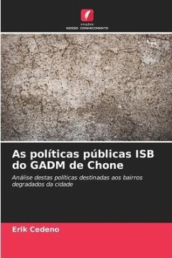 As políticas públicas ISB do GADM de Chone - Cedeño, Erik