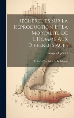 Recherches Sur La Reproduction Et La Mortalité De L'Homme Aux Différens Ages - Quételet, Adolphe