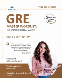 GRE Master Wordlist: 1535 Words for Verbal Mastery (Test Prep Series) (eBook, ePUB) - Publishers, Vibrant