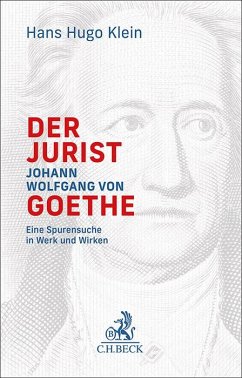Der Jurist Johann Wolfgang von Goethe - Klein, Hans Hugo