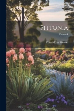 Pittonia; Volume I - Greene, Edward Lee