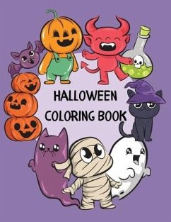 Halloween Coloring Book for Kids - Bell, Lulu And