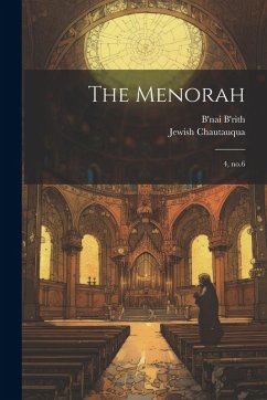 Cover The Menorah: 4, no.6