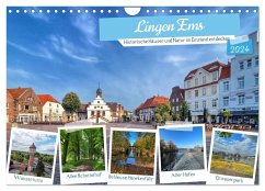 Lingen Ems (Wandkalender 2024 DIN A4 quer), CALVENDO Monatskalender