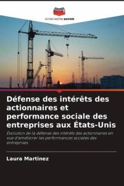 Défense des intérêts des actionnaires et performance sociale des entreprises aux États-Unis - Martínez, Laura